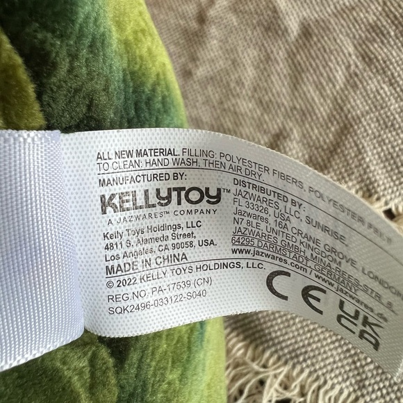 Squishmallow Duke the Dragon, EUC, Kellytoys, collectible, toys, stuffed animal - Picture 4 of 4